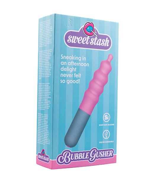 image of product,Rock Candy Bubble Gusher Stimulator - Pink/Grey - SEXYEONE