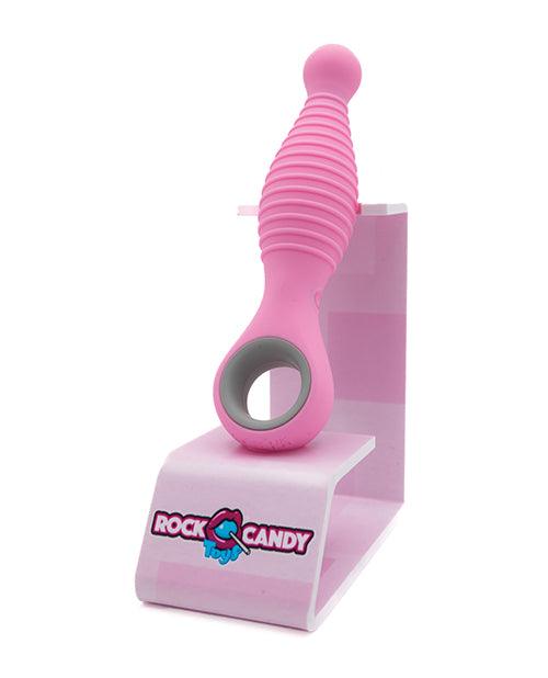 image of product,Rock Candy Sweet Cheeks Tapered Anal Vibe - Pink - SEXYEONE