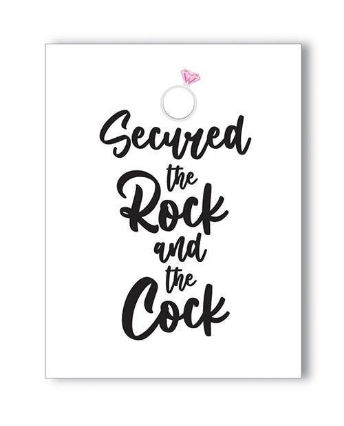 product image, Rock Cock Bachelorette Greeting Card - SEXYEONE