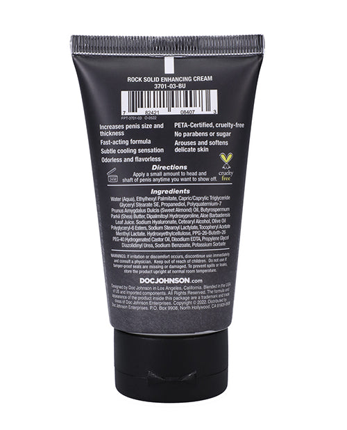 image of product,Rock Solid Enhancing Cream - 2 oz - SEXYEONE