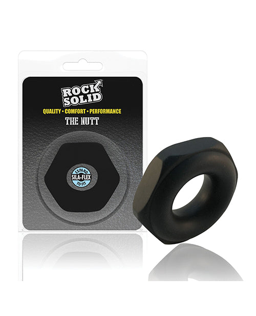 product image, Rock Solid The Nutt Ring - Black - SEXYEONE