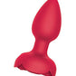 Rosebud Tushy Light Up Butt Plug - Red - SEXYEONE