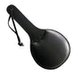 Rouge Leather Padded Ping Pong Paddle - Black - SEXYEONE