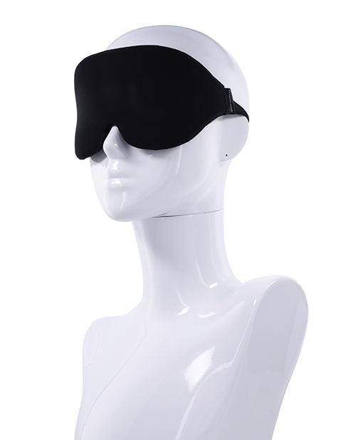 image of product,Saffron Blackout Memory Foam Blindfold - Black - SEXYEONE