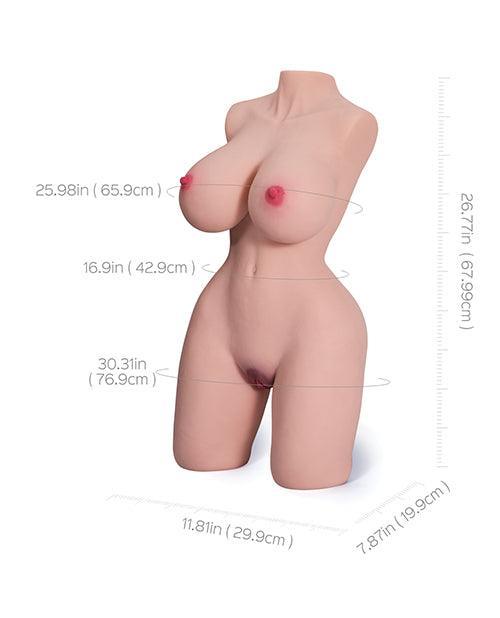 Saffron Huge Breast Adult Torso Sex Doll - SEXYEONE