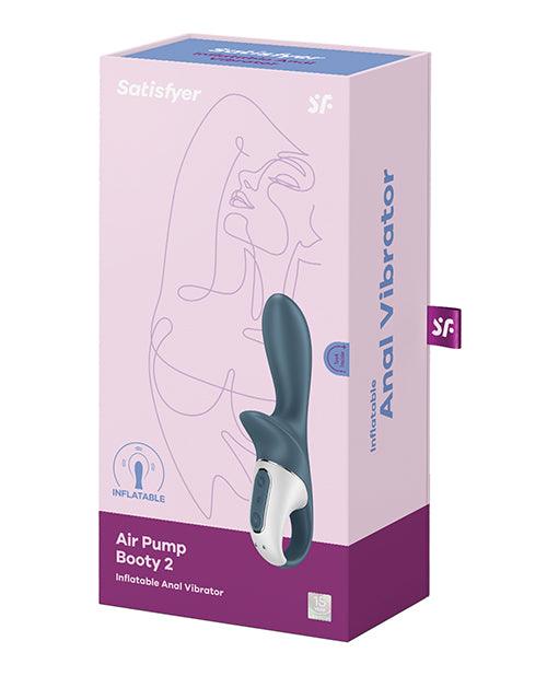 image of product,Satisfyer Air Pump Booty 2 - Dark Grey - SEXYEONE
