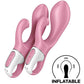 Satisfyer Air Pump Bunny 2 - Light Red - SEXYEONE