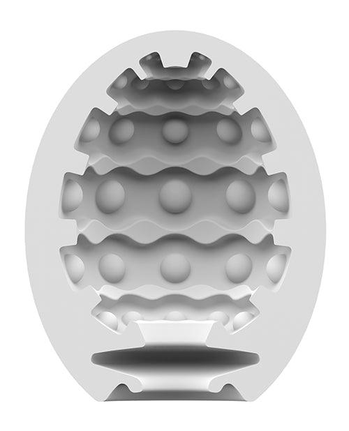 image of product,Satisfyer Masturbator Egg Bubble - Violet - SEXYEONE