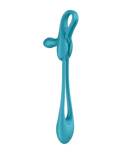 image of product,Satisfyer Plug & Play 1 Vibrator - Blue/Green - SEXYEONE