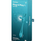 Satisfyer Plug & Play 1 Vibrator - Blue/Green - SEXYEONE