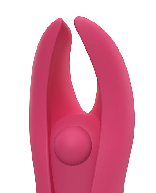 image of product,Screaming O 4B Demon Mini Vibe - Strawberry - SEXYEONE