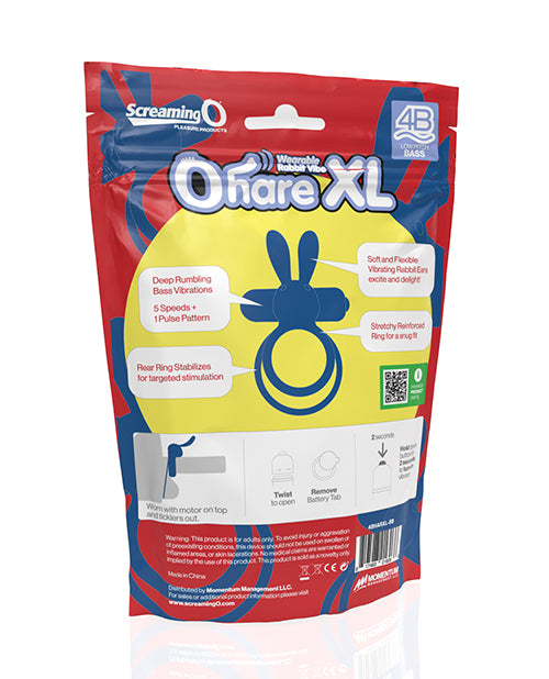 image of product,Screaming O 4B Ohare XL - Blueberry - SEXYEONE