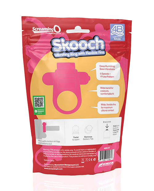 image of product,Screaming O 4B Skooch - Strawberry - SEXYEONE