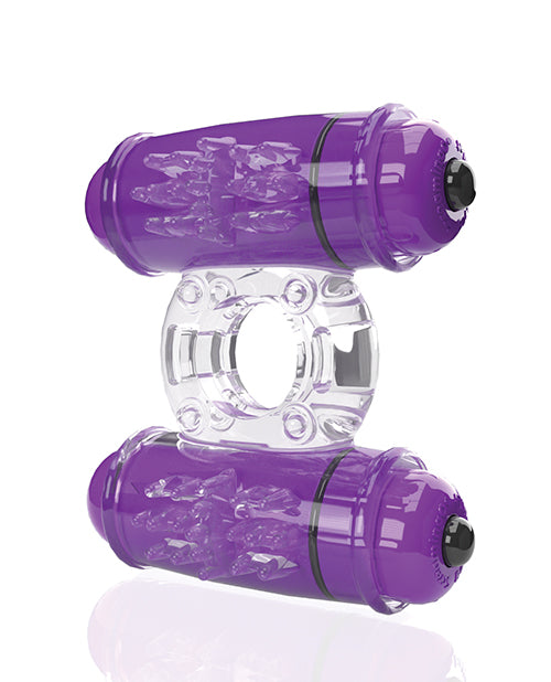 image of product,Screaming O 4T Double Wammy - Grape - SEXYEONE