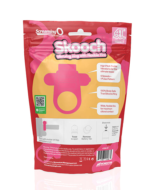 image of product,Screaming O 4T Skooch - Strawberry - SEXYEONE