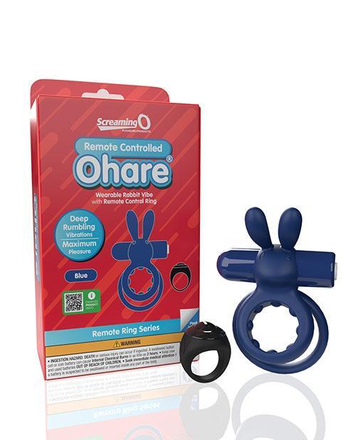 image of product,Screaming O Ohare Remote Controlled Vibrating Ring - SEXYEONE