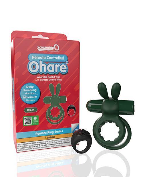 Screaming O Ohare Remote Controlled Vibrating Ring - SEXYEONE