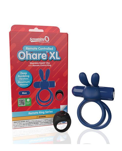 image of product,Screaming O Ohare Remote Controlled Vibrating Ring - XL - SEXYEONE