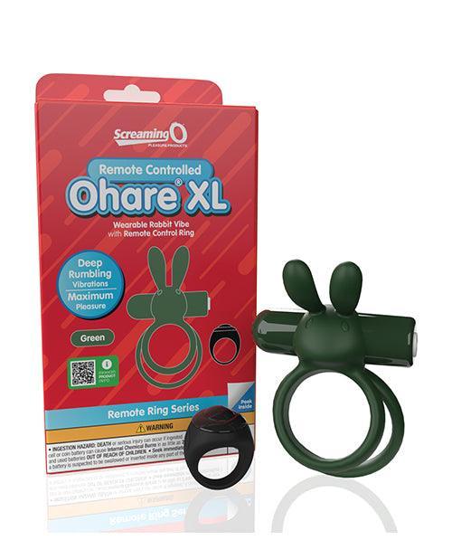 image of product,Screaming O Ohare Remote Controlled Vibrating Ring - XL - SEXYEONE