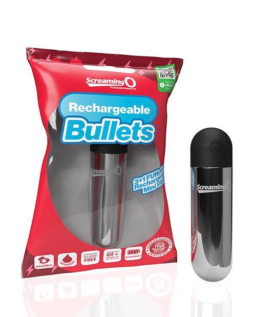 image of product,Screaming O Rechargeable Bullets - SEXYEONE