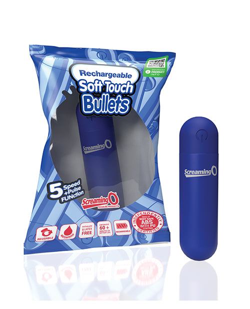 image of product,Screaming O Soft Touch Rechargeable Bullets - SEXYEONE