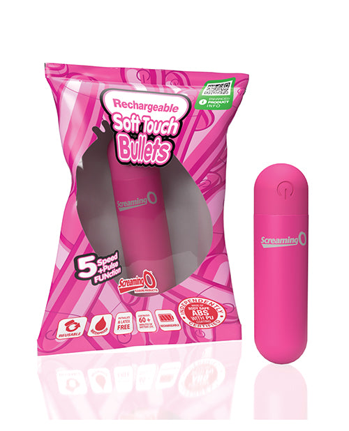 image of product,Screaming O Soft Touch Rechargeable Bullets - SEXYEONE