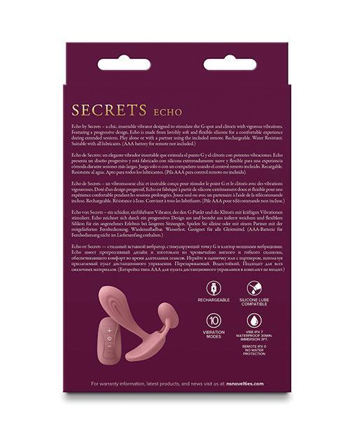 image of product,Secrets Echo - Dusty Rose - SEXYEONE