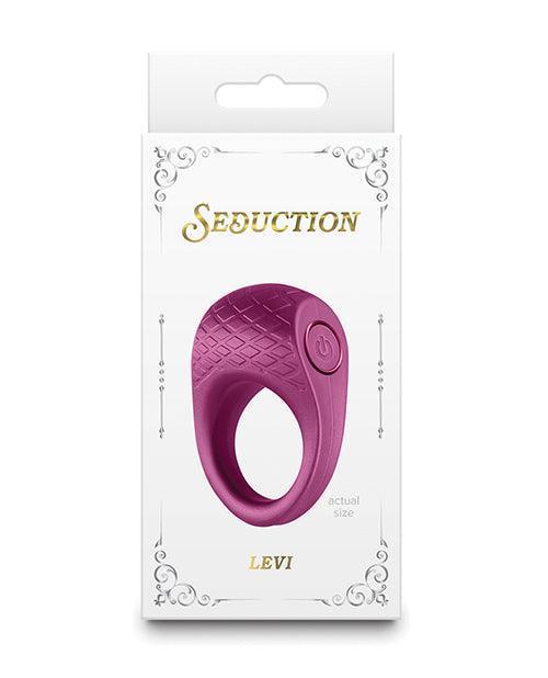 Seduction Levi Cock Ring - Metallic - SEXYEONE