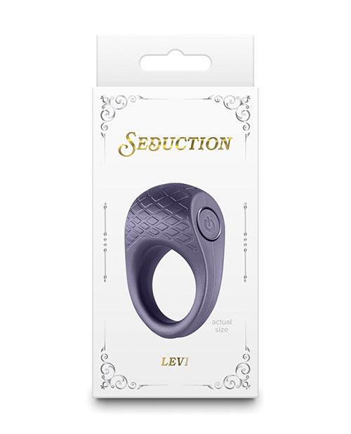 Seduction Levi Cock Ring - Metallic - SEXYEONE
