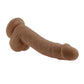 Selopa Natural Feel 7" Flexskin Dildo - Dark - SEXYEONE