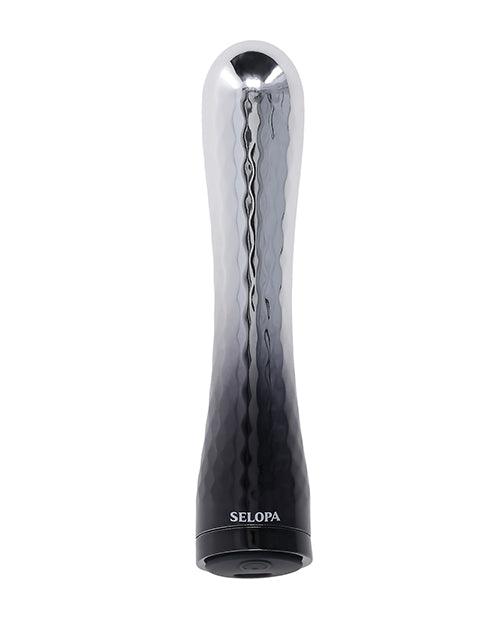 image of product,Selopa Silverado Bullet Vibrator - Grey/Black - SEXYEONE