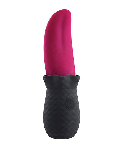 image of product,Selopa Tongue Teaser - Pink/black - SEXYEONE