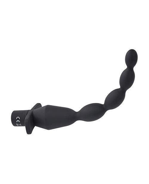 image of product,Selopa Vibrating Butt Beads - Black - SEXYEONE