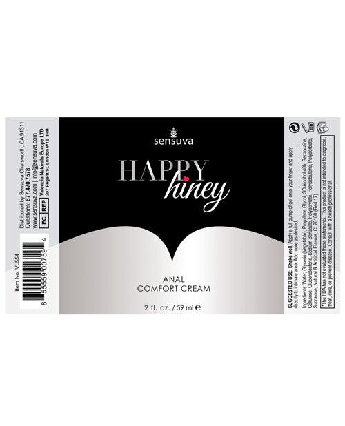 image of product,Sensuva Happy Hiney Anal Comfort Cream - 2 oz - SEXYEONE