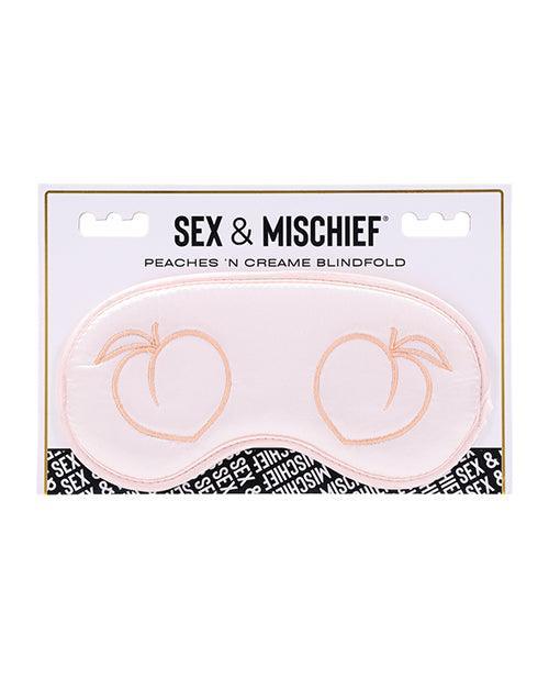 product image, Sex & Mischief Peaches 'n CreaMe Blindfold - SEXYEONE