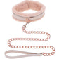 Sex & Mischief Peaches 'n CreaMe Fur Collar & Leash - SEXYEONE