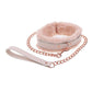 Sex & Mischief Peaches 'n CreaMe Fur Collar & Leash - SEXYEONE