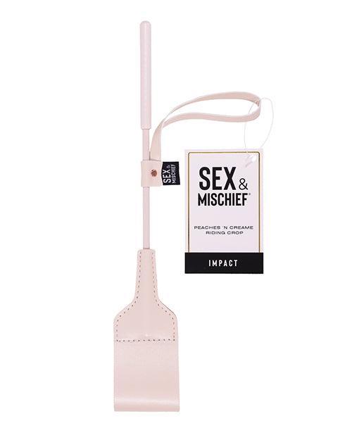 product image, Sex & Mischief Peaches 'n CreaMe Riding Crop - SEXYEONE