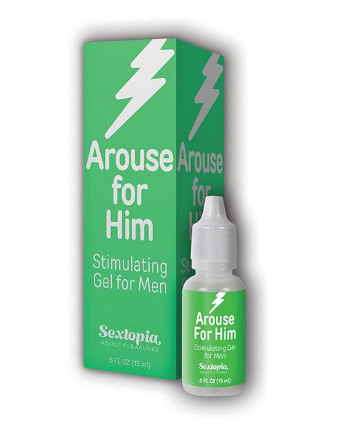 product image,Sextopia Arouse For Him Stimulating Gel - 1/2 oz Bottle - SEXYEONE