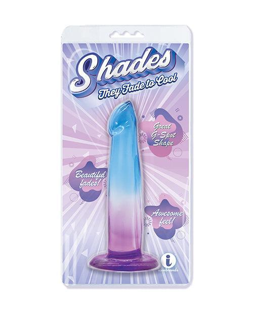 product image, Shades Jelly TPR Gradient Dong Small - Blue/Purple - SEXYEONE