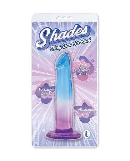 Shades Jelly TPR Gradient Dong Small - Blue/Purple - SEXYEONE