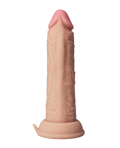 product image,Shaft Flexskin Liquid Silicone 6.5" Vibrating Dong - Pine - SEXYEONE