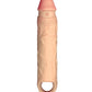 Shaft Flexskin Liquid Silicone 7.8" Vibrating Sheath - Pine - SEXYEONE