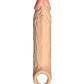 Shaft Flexskin Liquid Silicone 7.8" Vibrating Sheath - Pine - SEXYEONE