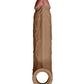 Shaft Model F Flexskin Liquid Silicone 8.8" Sheath - Oak - SEXYEONE