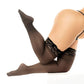 Sheer Thigh High W/stay Up Silicone Lace Top - SEXYEONE