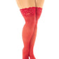 Sheer Thigh High W/stay Up Silicone Lace Top - SEXYEONE