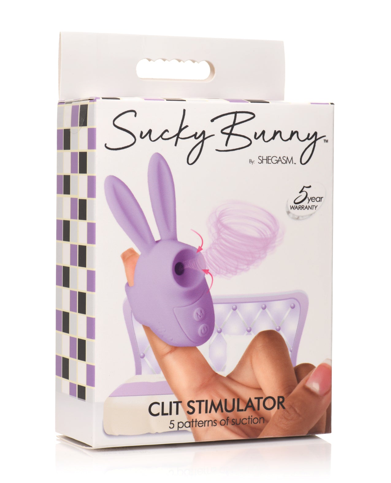 image of product,Shegasm Sucky Bunny Clit Stimulator - SEXYEONE