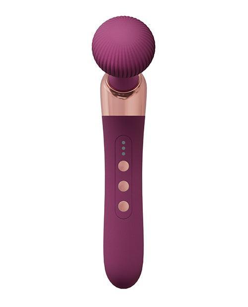 image of product,Shots Loveline Serenity Wand Massager - Burgundy - SEXYEONE