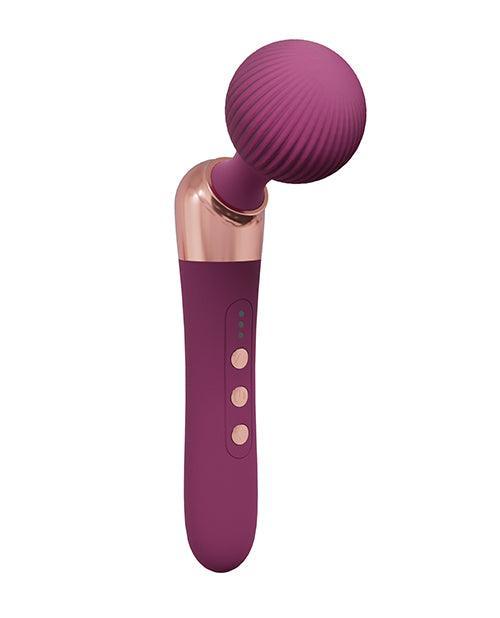 image of product,Shots Loveline Serenity Wand Massager - Burgundy - SEXYEONE